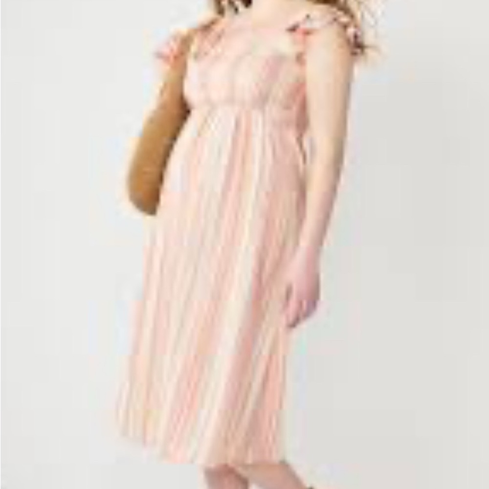 Sonoma Pink Ruched Ruffled Sundress - Picture 2 of 4